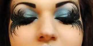 Maquilhagem de halloween - estilo aterrador