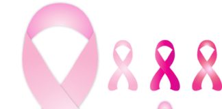 O lacinho cor-de-rosa