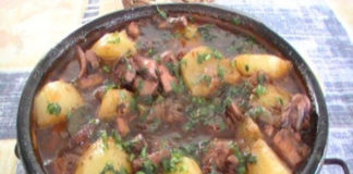 Receita de Polvo guisado