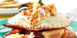 Receita de sapateira recheada