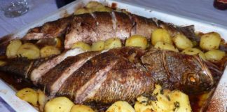 Receita de Achigã no sal