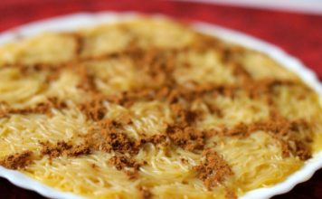 Aletria doce, a sua receita tradicional Receita de Aletria doce