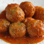 Receita de Almôndegas com molho de tomate na bimby