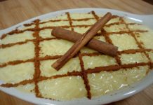 Receita de Arroz doce tradicional