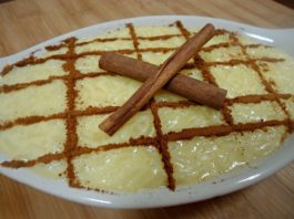 Receita de Arroz doce tradicional