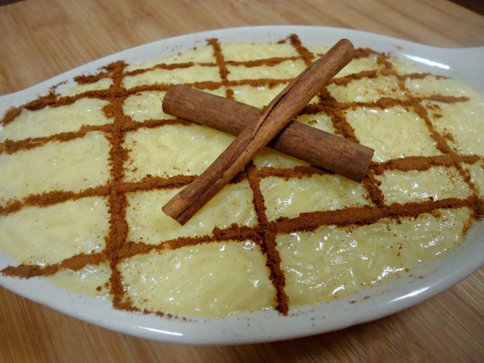 Receita de Arroz doce tradicional