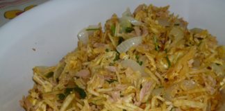 Receita de Atum à Brás