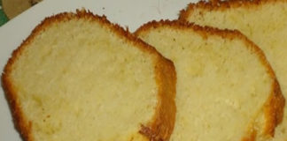 Receita de Bolo de Canela e Baunilha