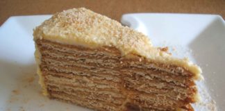 Receita de Bolo de bolacha