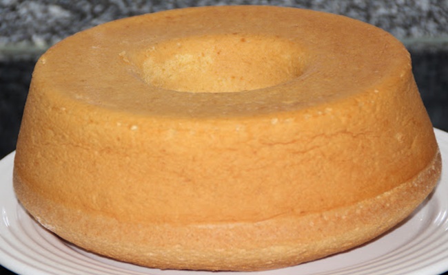 Receita de Bolo de água