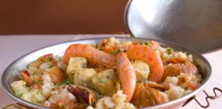 Receita de Cataplana de lagosta