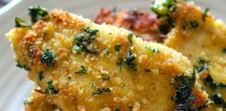 Receita de Frango panado com molho de coentros