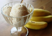 Receita de Gelado caseiro de banana