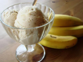 Receita de Gelado caseiro de banana