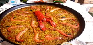 Receita de Paella valenciana ou arroz á valenciana