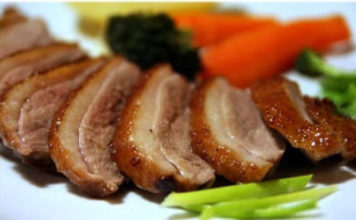 Receita de Peito de pato com mel e coentros
