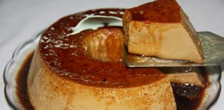 Receita de Pudim Flan de café