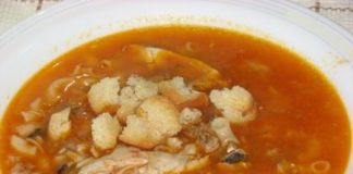 Receita de Sopa de Lingueirão