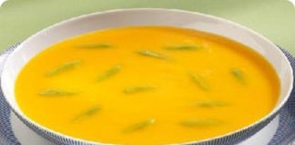 Receita de Sopa de feijão verde