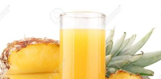 Receita de Sumo de Abacaxi