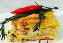 Receita de Torta de bacalhau com passas