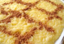 Receita de arroz doce cremoso