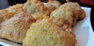 Receita de azevias de batata doce