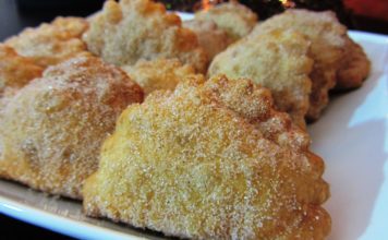 Receita de azevias de batata doce