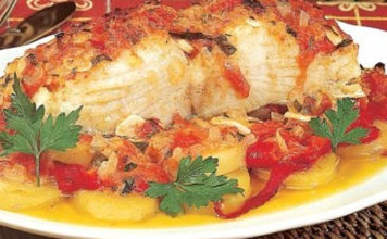 Receita de bacalhau à espanhola