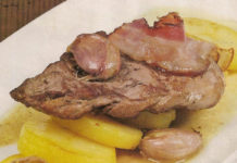 Receita de bife à cortador com batata cozida