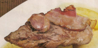 Receita de bife à cortador com batata cozida