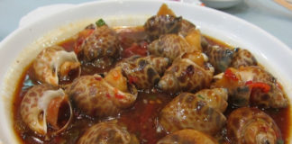 Receita de caracoletas guisadas