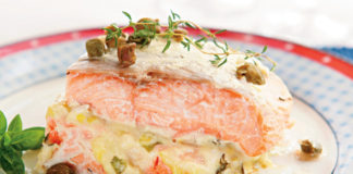 Receita de coroa de salmão