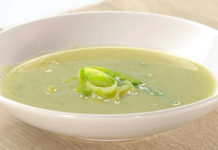 Receita de creme de alho francês