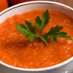 Receita de gaspacho rápido na bimby