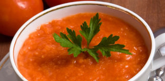 Receita de gaspacho rápido na bimby