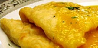 Receita de linguado com laranja