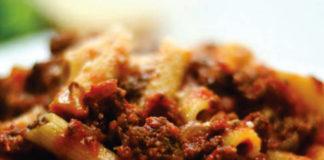 Receita de macarrão com carne