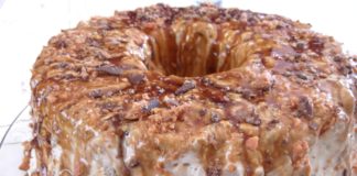 Receita de pudim de chocolate butterfinger