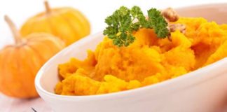 Receita de puré de abóbora