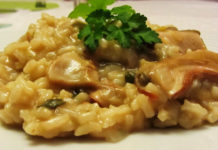 Receita de Risotto Milanês com Cogumelos