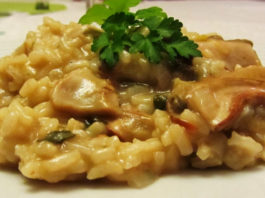 Receita de Risotto Milanês com Cogumelos