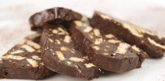 Receita de salame de chocolate