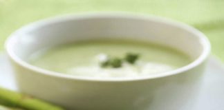 Receita de sopa de espargos bravos
