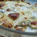 Receitas de Bifes de Franfo com natas no forno