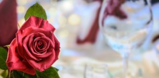 Só para eles: um jantar a dois romântico