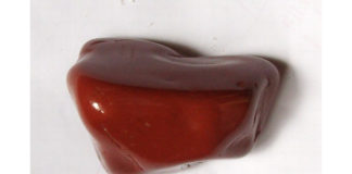 Pedra jaspe vermelha