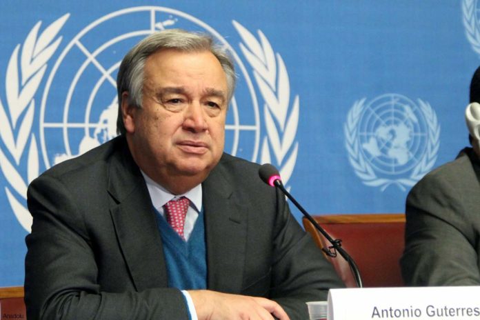 António Guterres, Sec. Geral da ONU
