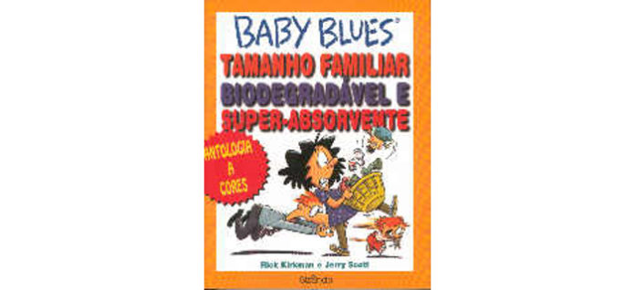 Baby Blues tamanho familiar, biodegradável e super-absorvente