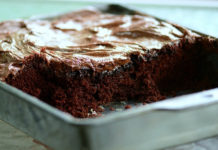 Bolo de Chocolate negro com leite condensado